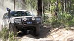 36-Hoppy shows us the value of diff locks while climbing the Cobberas Trail on Australia Day